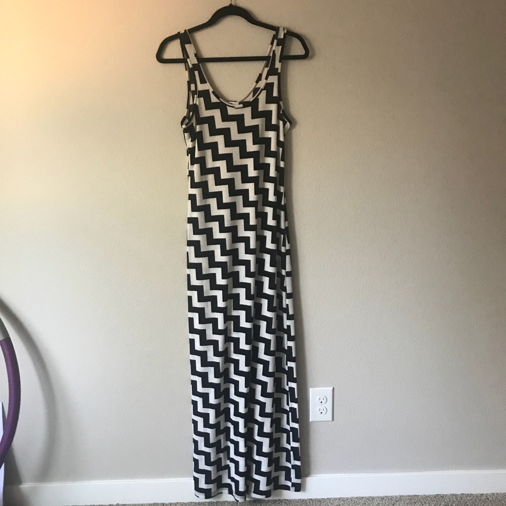 Bar III Chevron Maxi Dress